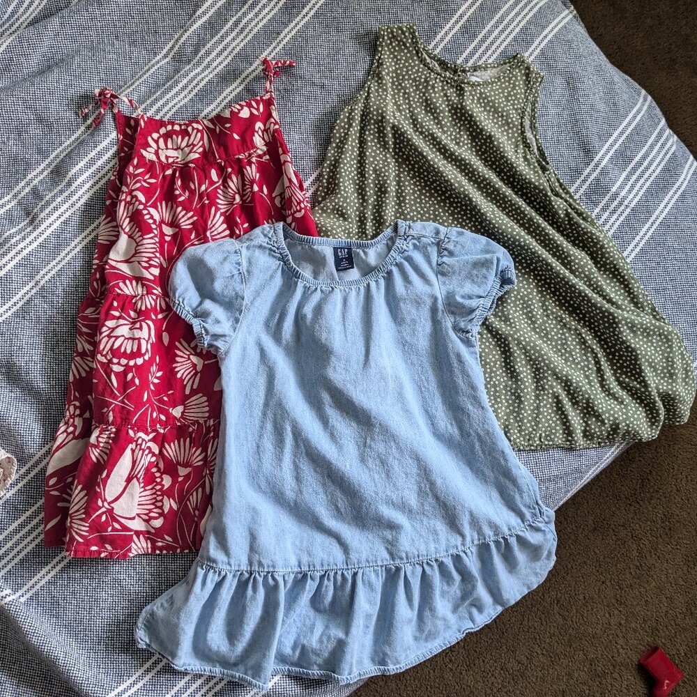 Lot of 3 fun sundresses for all occasions // great condition size 3T